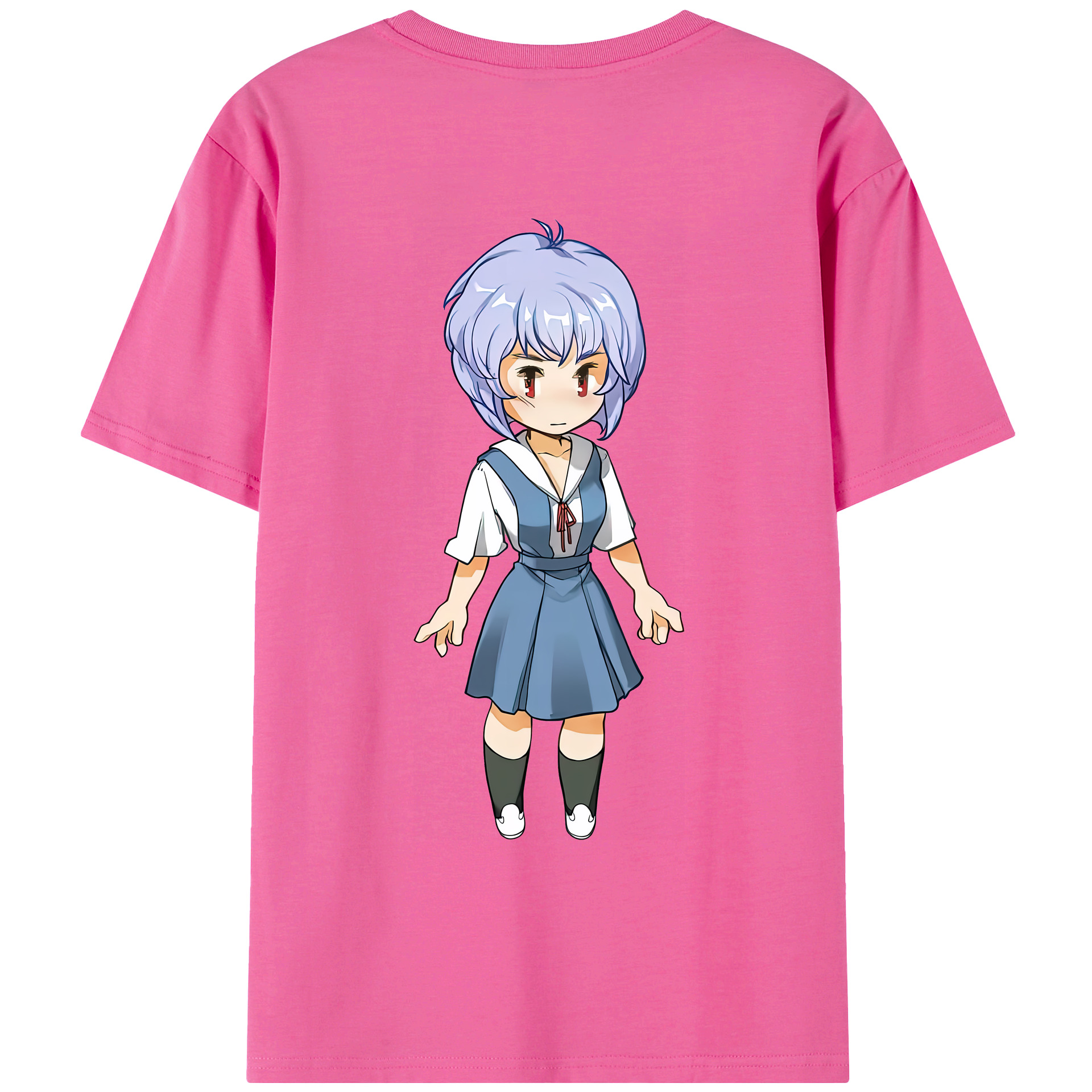 （画像用） EVA 新世紀エヴァンゲリオン レディース半袖Tシャツ(バックプリント)
